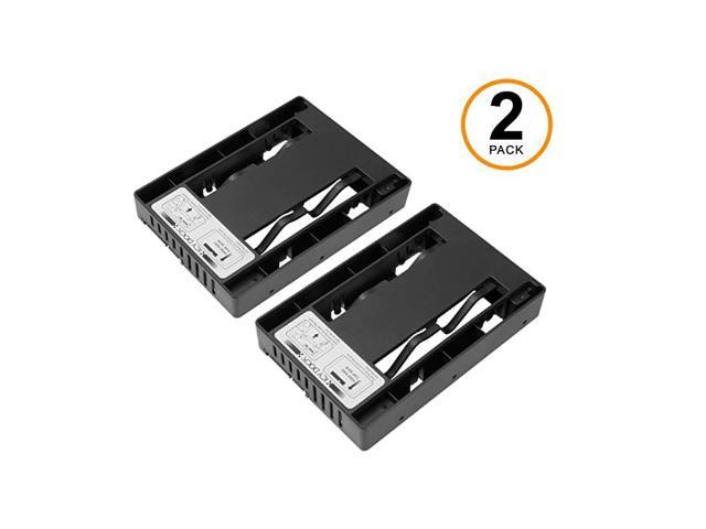 ToolLess 25 SATA SSD HDD to 35 SATA HDD Drive Bay Converter Mounting Bracket Kit Adapter EZConvert MB882SP1S3B Dual Two Units