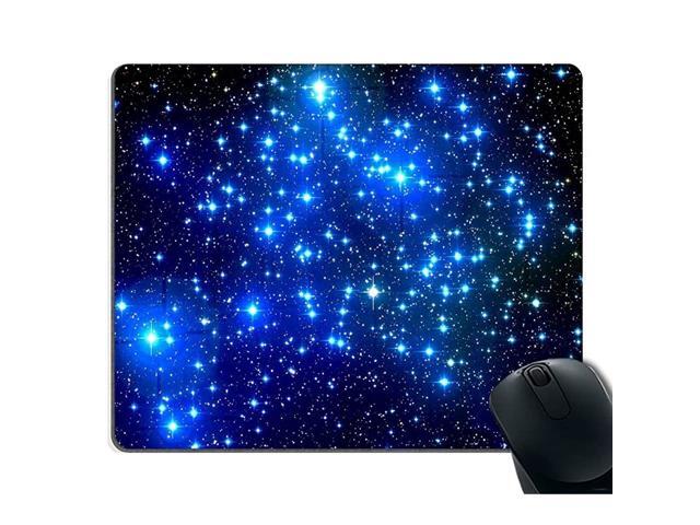 Mouse Pad Blue Galaxy Customized Rectangle NonSlip Rubber Mousepad Gaming Mouse Pad