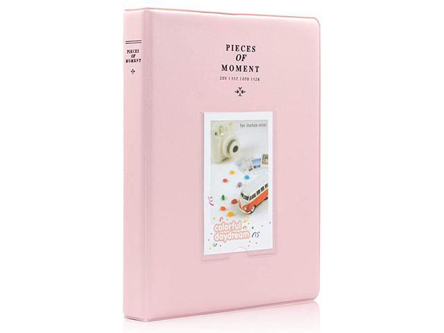 128 Pockets Mini Photo Album for Fujifilm Instax Mini 7s 8 8+ 9 25 26 50s 70 90 Instant Camera Name Card Pink