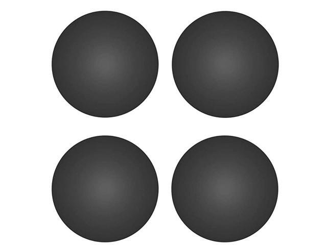 4 Pcs Laptop Silicone Feet 059 inch Diameter Replacement Bottom Case Foot Compatible with MacBook Case MacBook ProMacBook Air Shell Cover Black