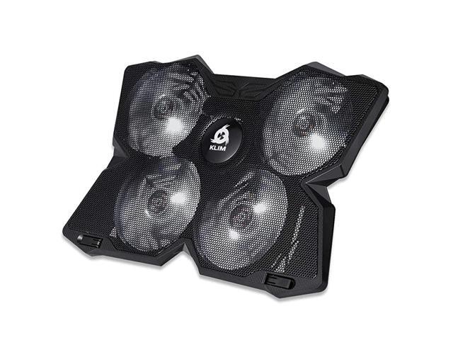 Wind Laptop Cooling Pad Support 11 to 19 Inches Laptops PS4 4 Fans Light Quiet Rapid Cooling Action Ergonomic Ventilated Support Gamer USB Slim