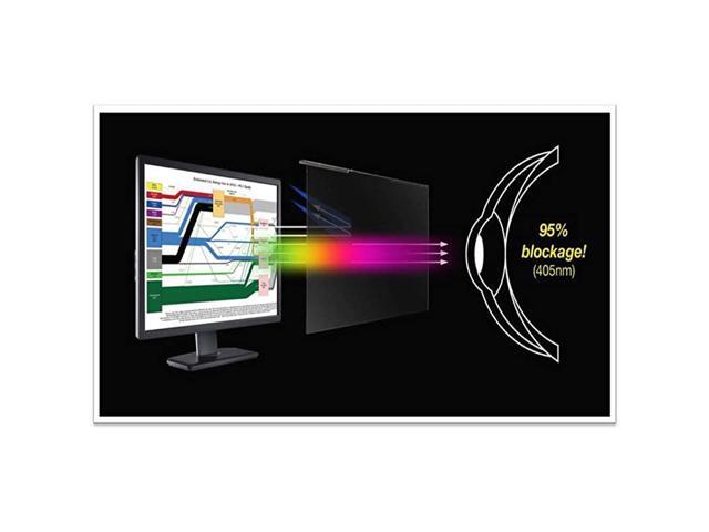 2526 inch AntiBlue Light Filter for Computer Monitor Blue Light Monitor Screen Protector Panel 236 x 144 inch Blocks Blue Light 380 to 495 nm Fits