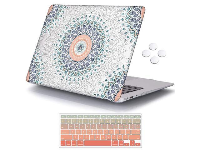 MacBook Air 11 inch Case Model A1370A1465 Ultra Slim Pattern Plastic Hard Shell Case Protective Cover Compatible MacBook Air 11 with Keyboard Cover
