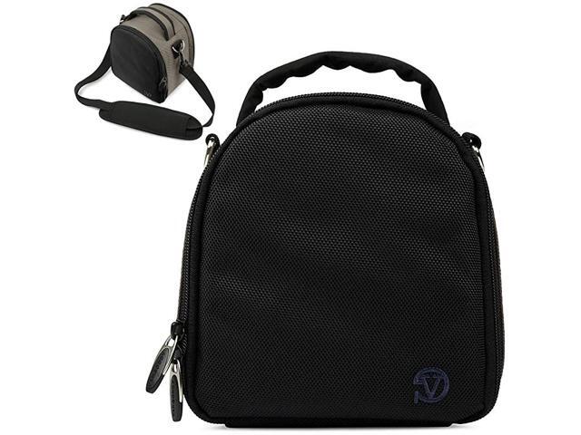 Laurel Steel Gray Carrying Case Bag for Nikon CoolPix Series Compact to Advanced Digital Cameras