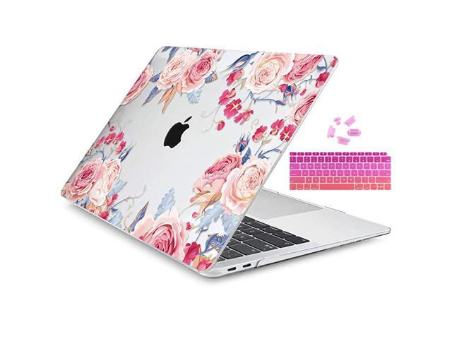 MacBook Air 13 Inch Case 2020 2019 2018 Release Model M1 A2337A2179A1932 Crystal Clear Hard Shell Cover for MacBook Air 13 with Retina Display