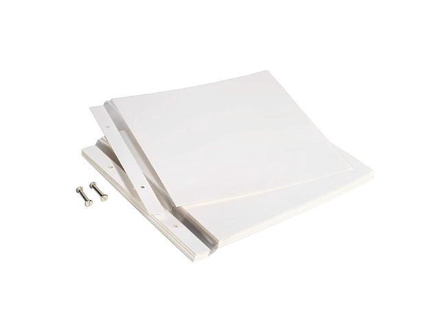 Self Adhesive Photo Album Refill Sheets White