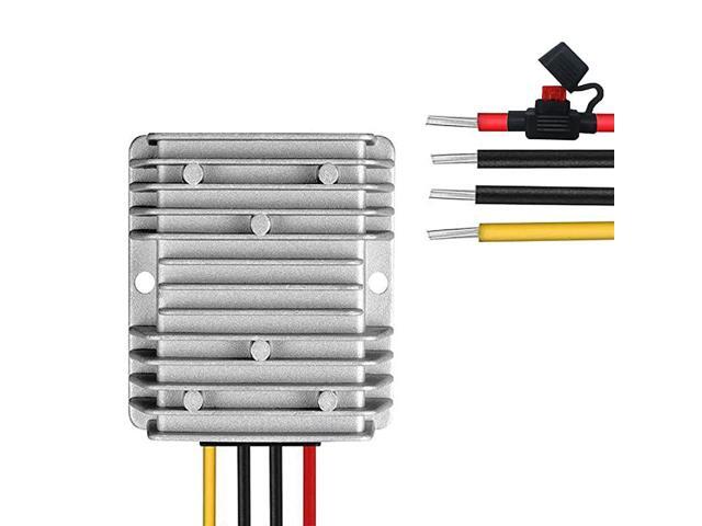 10A 120W 12v Golf Cart 48V 36V to 12V Converter Voltage Regulator Golf Cart Voltage Converter Reducer Transformer Waterproof