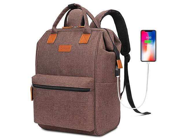 Laptop Backpack 156 Inch Wide Open Computer Laptop Bag College Rucksack Water Resistant Business Travel Backpack Multipurpose Casual Daypack with