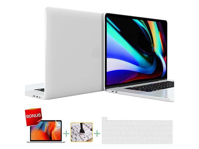 MacBook Pro 16 Inch Case 20192020 Translucent Slim Hard Cover Plain Color Case Keypad Cover Screen Guard ONLY for New Mac Pro 16 with Touch ID