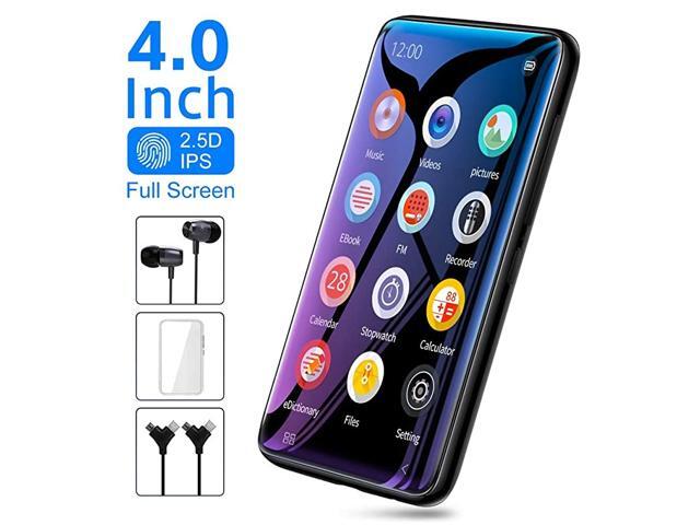 MP3 Player with Speaker 40 Full Touchscreen HD Video Mp4 Player 8GB Portable HiFi Lossless Sound Mp3 Music Player with FM Radio Voice Recorder