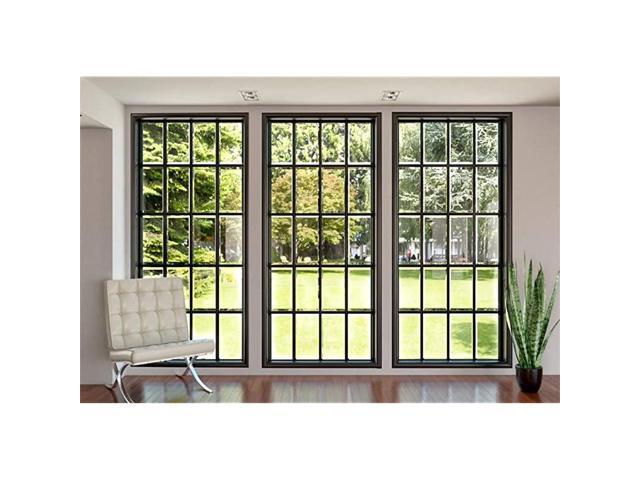 5x3ft Modern Villa French Window Backdrop for Photography Living Room Interior Sofa Plant Background Kids Baby Adult Photo Booth Shoot Vinyl Studio