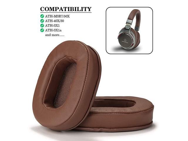 Replacement Ear Pads for ATH M50x Ear Cushions Kit Memory Foam Earpads Cover Compatible with Audio Technica M40X M30X M20 Sony MDR7506 V6 CD900ST