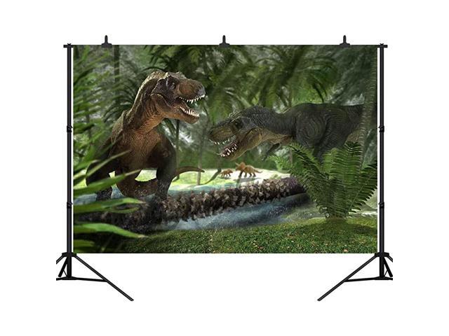 World Photo Backdrop Dinosaur World Photography Backdrop Park Photo Background for Birthday Party Photo Studio Booth Decorations Banner Props