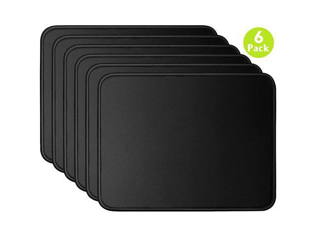 Pad Bundle Stitched Edges Premium Waterproof Gaming Mat Pad Extends Battery Life NonSlip Rubber Base Thick Black pad for Laptop Computer PC 11 x 87