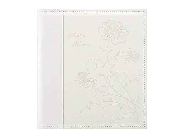 Photo Picutre Album 4x6 500 Photos Extra Large Capacity Leather Cover Wedding Family Photo Albums Holds 500 Horizontal and Vertical 4x6 Photos with