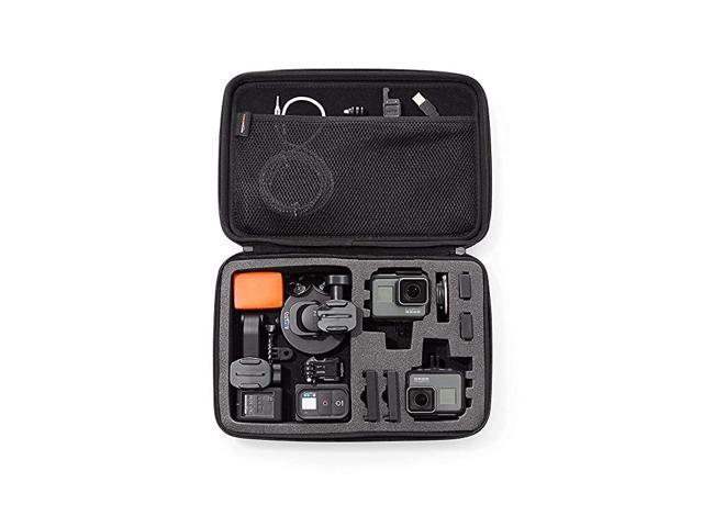 Basics Large Carrying Case for GoPro And Accessories 13 x 9 x 25 Inches Black