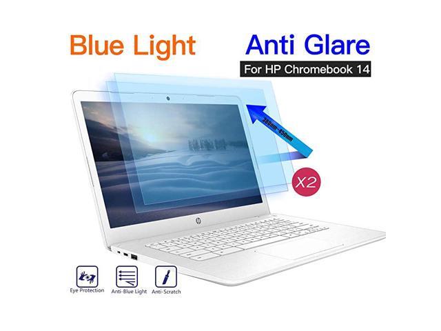 Pack HP Chromebook 14 Inch Screen Protector Anti Glare and Blue Light Screen Filter Eye Protection Blue Light Blocking Anti Glare Screen Protector
