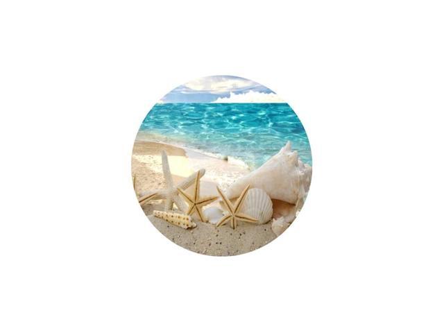 beach seascape Computer Mouse Mat for Round Mouse Pad