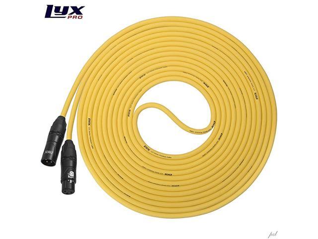 50 Feet XLR Microphone Cable Balanced Male to Female 3 Pin Mic Cord for Powered Speakers Audio Interface Professional Pro Audio Performance and
