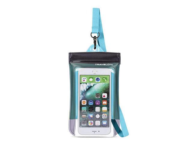 Floating Waterproof Smart PhoneDigital Camera Pouch Blue