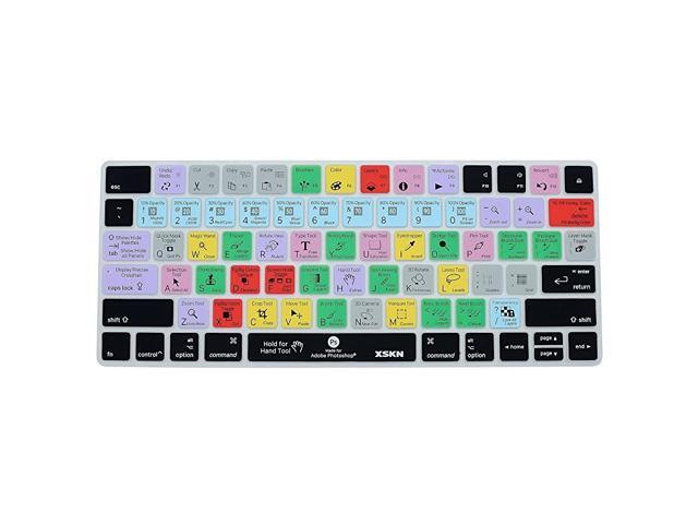 Magic Keyboard Photoshop CC Shortcut Keyboard Cover Durable PS Hotkeys Silicone Keyboard Skin for Apple Magic Keyboard MLA22LLA US Version