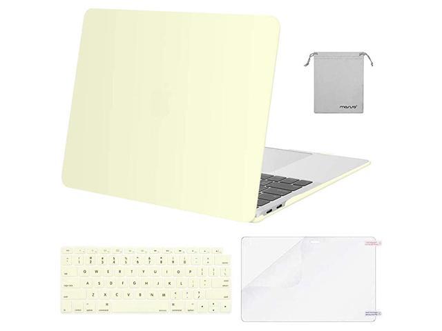 MacBook Air 13 inch Case 2020 2019 2018 Release A2337 M1 A2179 A1932 Plastic Hard ShellKeyboard CoverScreen ProtectorStorage Bag Compatible with