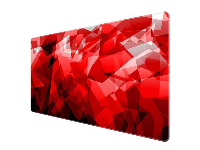Extended Mouse Pad Large Gaming Mouse Pad 354x157x012 inch Computer Keyboard Mouse Mat NonSlip Mousepad Rubber Base and Stitched Edges for Game