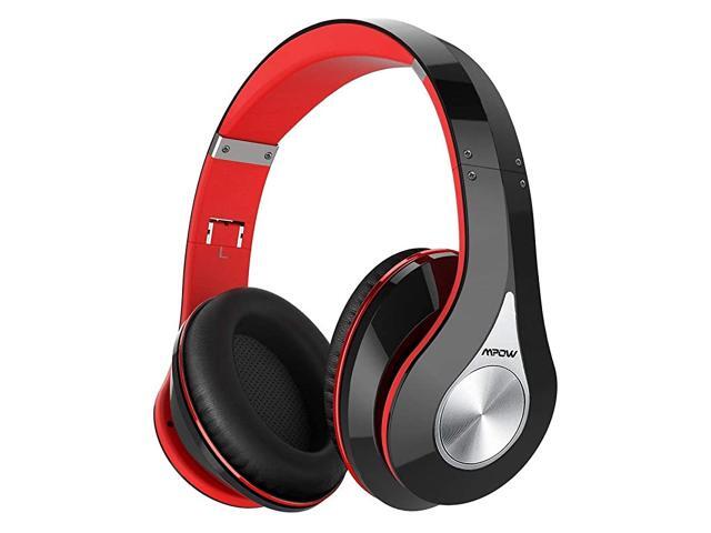 059 Bluetooth Headphones Over Ear HiFi Stereo Wireless Headset Builtin Microphone Soft MemoryProtein Earmuffs Foldable with Wired Mode for Online