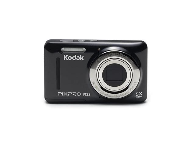 PIXPRO Friendly Zoom FZ53BK 16MP Digital Camera with 5X Optical Zoom and 27 LCD Screen Black