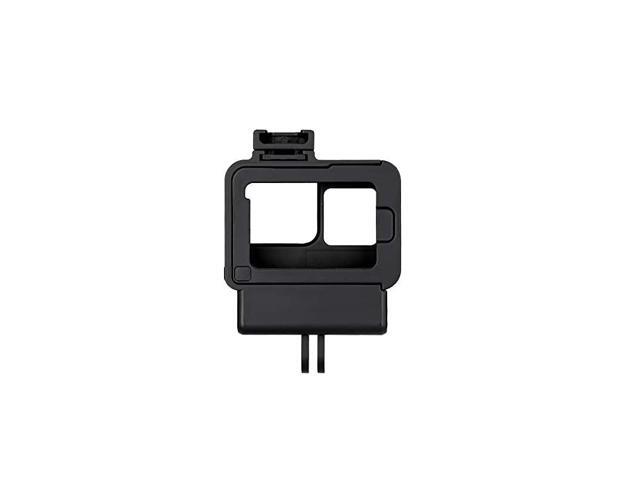 Vlogging Setup Kit for GoPro Hero 7 6 5 Vlogging Protective Housing Frame Case with Cold Shoe Mount + 50 LED Video Light + Microphone Accessories