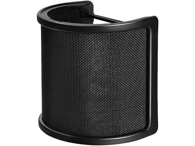 Pop Filter Upgraded Three Layers Metal Mesh Foam Etamine Layer Microphone Pop FilterMicrophone Windscreen CoverHandheld Mic Shield Mask for Vocal