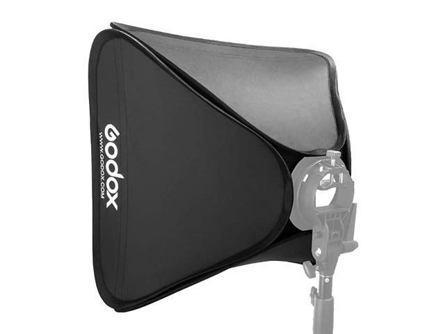 24x2460cmx60cm Portable Collapsible Softbox Kit for Camera Photography Studio Flash fit Bowens Elinchrom Mount