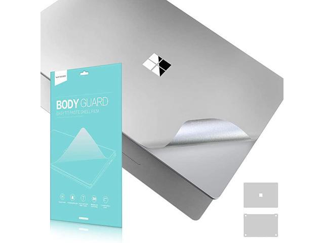 Premium 2 in 1 Body Skin Sticker Decal Decorative Protector for Microsoft Surface Laptop 3 135 InchSilver
