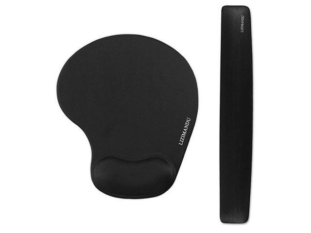Keyboard Wrist Rest Pad and Mouse Wrist Rest Support Mouse Pad Ergonomic Support Premium Quality Foam Durable Comfortable Lightweight for Easy