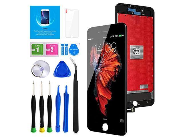 for iPhone 8 Plus Screen Replacement Kit Black 55 LCD Display iPhone 8 Plus 55 Inch 3D Touch Screen Digitizer Frame Assembly with Free Repair Tools