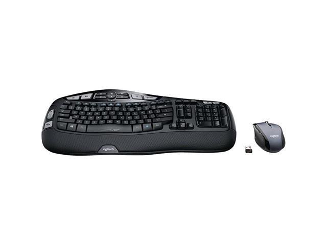 MK570 Comfort Wave Wireless Keyboard and Optical Mouse Renewed