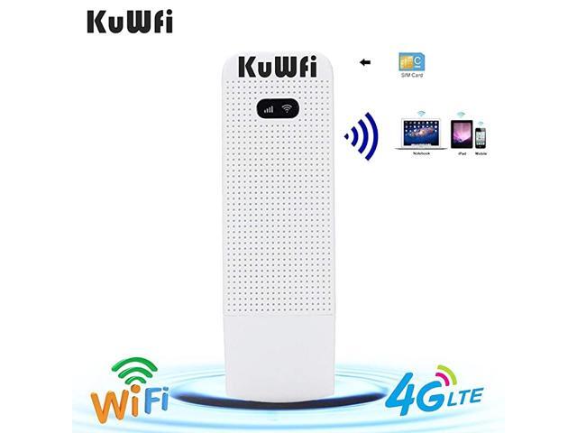 4G WiFi Modem LTE Mobile Hotspot USB Dongle Mini Router Support SIM Card 4G3G +WiFi Wireless Access Provide for Car or Bus not Including SIM Card