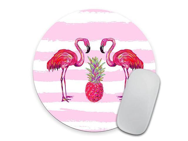 Tropical Pattern with Flamingo and Pineapple Mouse Pad 787X787 inch