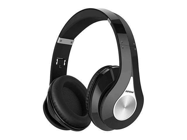 059 Bluetooth Headphones Over Ear Hifi Stereo Wireless Headset Builtin Microphone Soft MemoryProtein Earmuffs Foldable with Wired Mode for Online