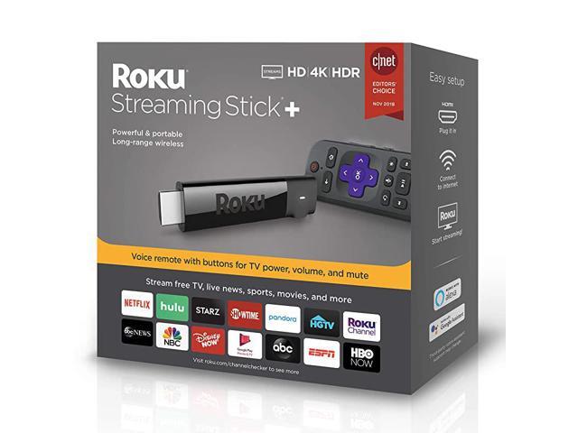 Streaming Stick+ HD4KHDR Streaming Device with Longrange Wireless and Voice Remote with TV Controls