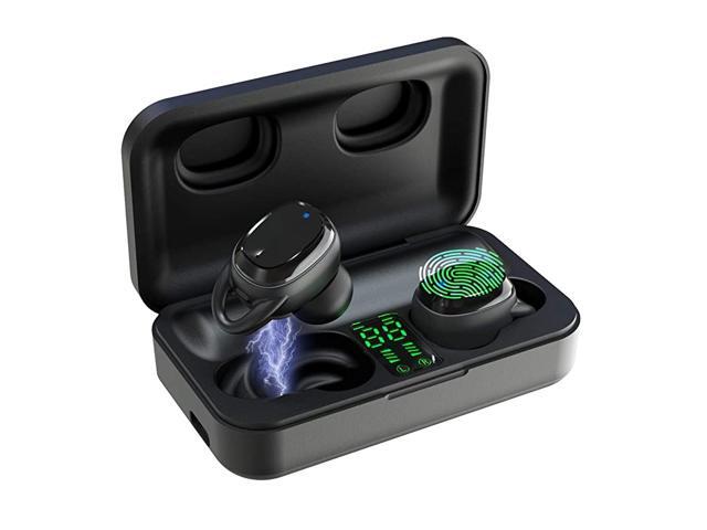 Earbuds True Wireless Earbuds IPX7 Waterproof 50 Headphones 65H Cycle Playtime HD Stereo Sound Wireless Headphones Builtin Mic Noise Canceling