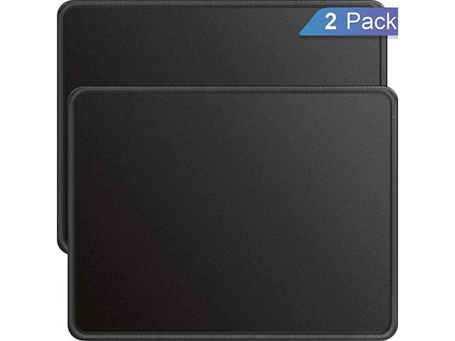 2 Pack Mouse Pad with Stitched Edges Large Mousepad with Superior MicroWeave Cloth NonSlip Base Mousepads Water Resist Mouse Pads for Computers