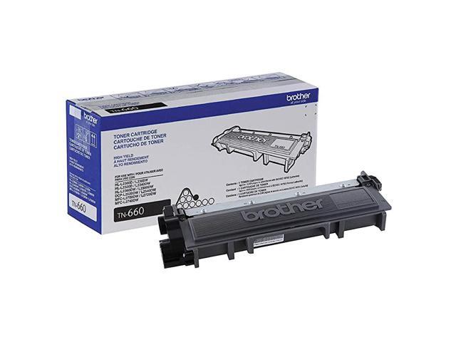 Genuine High Yield Toner Cartridge TN660 Replacement Black Toner Page Yield Up To 2600 Pages Dash Replenishment Cartridge