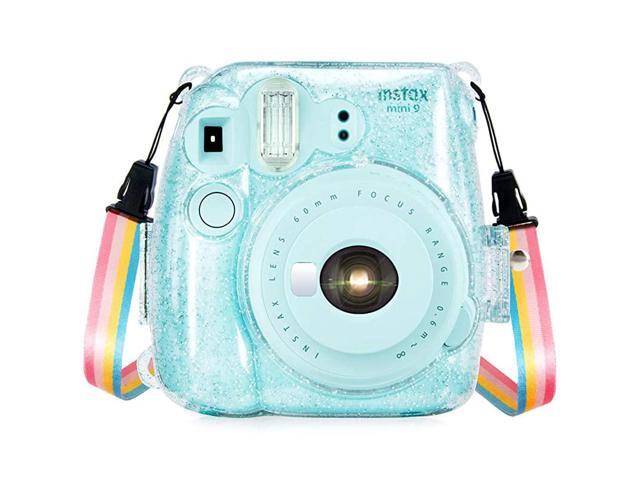 Protective Clear Case Compatible with Instax Mini 9Mini 8Mini 8+ Instant Camera Crystal