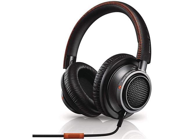 Fidelio L2 Overear Premium Portable Headphones with Inline Mic Noise Isolation HiRes BlackOrange L2BO