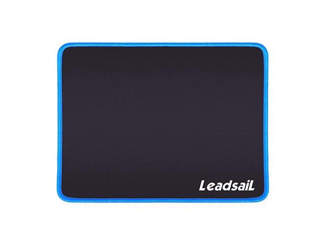 Mouse Pad with Stitched Edge PremiumTextured Mouse Mat NonSlip Rubber Base Waterproof Mousepad for Laptop Computer PC 106×83×015 inches Blue