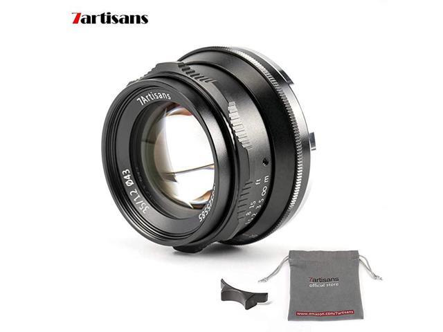 Factory Direct 35mm F12 APSC Manual Focus Lens Widely Fit for Compact Mirrorless Cameras Canon Camera M1 M2 M3 M5 M6 M10 EOSM Mount Black