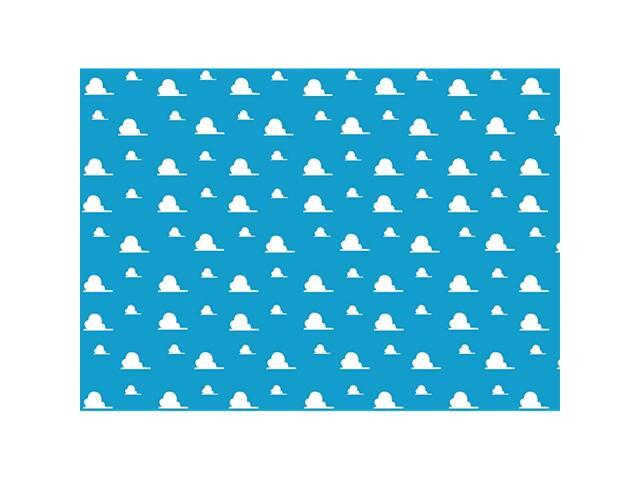 8x6ft Cartoon Blue Sky White Clouds Cute Clouds Sky Kids Birthday Party Boy Baby Shower Photography Background Photo Studio Props 8x6FTWidth 240cm