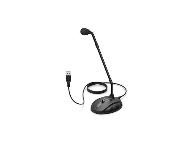 MicrophoneFifine Desktop Gooseneck MicrophoneMute Button with LED IndicatorUSB Microphone for Windows and Mac Ideal for Gaming Streaming YouTube