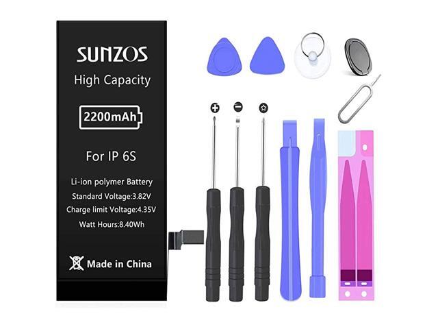 Battery for iPhone 6s 382V 2200mAh High Capacity Replacement Battery Kit for iPhone 6s 2020 Upgraded with Professional Tool Kit Instruction A